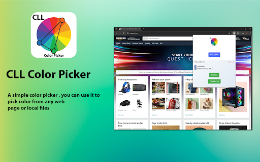 CLL Color Picker from Chrome web store to be run with OffiDocs Chromium online CLL Color Picker from Chrome web store to be run with OffiDocs Chromium online