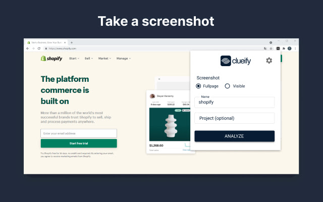 Clueify Data Driven Design from Chrome web store to be run with OffiDocs Chromium online Clueify Data Driven Design from Chrome web store to be run with OffiDocs Chromium online