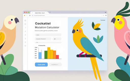 Cockatiel Mutation Calculator By ChartFarosh from Chrome web store to be run with OffiDocs Chromium online Cockatiel Mutation Calculator By ChartFarosh from Chrome web store to be run with OffiDocs Chromium online