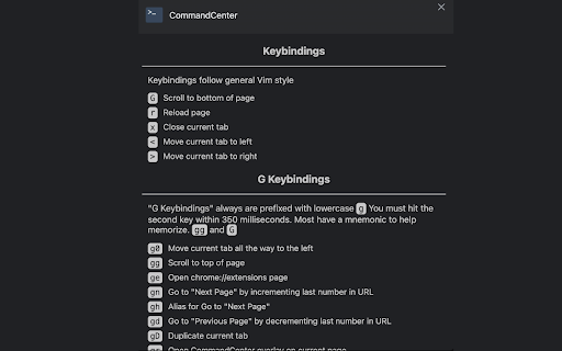 CommandCenter from Chrome web store to be run with OffiDocs Chromium online CommandCenter from Chrome web store to be run with OffiDocs Chromium online