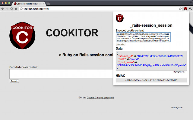 Cookitor from Chrome web store to be run with OffiDocs Chromium online Cookitor from Chrome web store to be run with OffiDocs Chromium online
