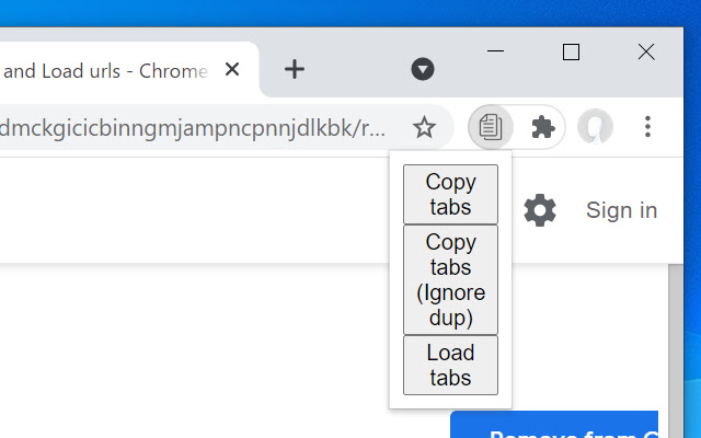 Copy and Load urls from Chrome web store to be run with OffiDocs Chromium online Copy and Load urls from Chrome web store to be run with OffiDocs Chromium online