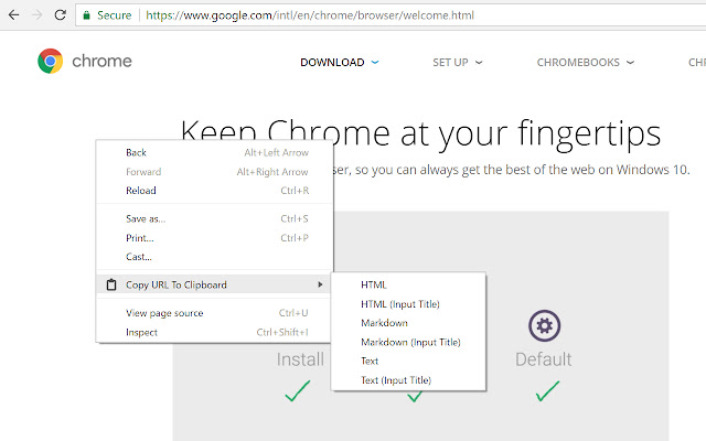 Copy URL To Clipboard from Chrome web store to be run with OffiDocs Chromium online Copy URL To Clipboard from Chrome web store to be run with OffiDocs Chromium online