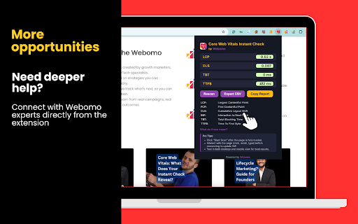 Core Web Vitals Instant Check from Chrome web store to be run with OffiDocs Chromium online Core Web Vitals Instant Check from Chrome web store to be run with OffiDocs Chromium online
