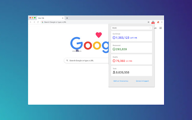 Coronavirus (COVID 19) Data by Country from Chrome web store to be run with OffiDocs Chromium online Coronavirus (COVID 19) Data by Country from Chrome web store to be run with OffiDocs Chromium online