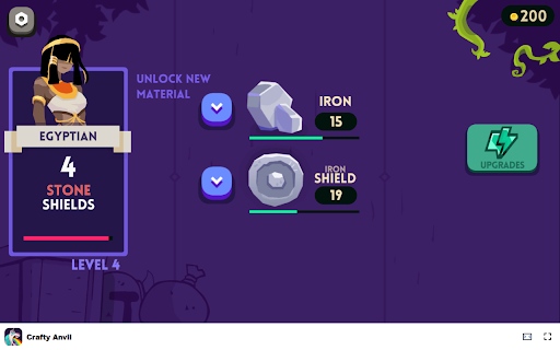 Crafty Anvil Gather resources and craft powerful weapons! from Chrome web store to be run with OffiDocs Chromium online Crafty Anvil Gather resources and craft powerful weapons! from Chrome web store to be run with OffiDocs Chromium online
