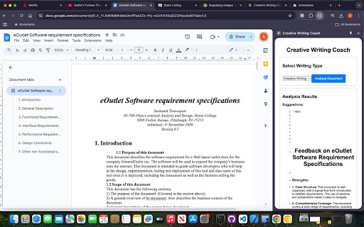 Creative Writing Coach from Chrome web store to be run with OffiDocs Chromium online Creative Writing Coach from Chrome web store to be run with OffiDocs Chromium online