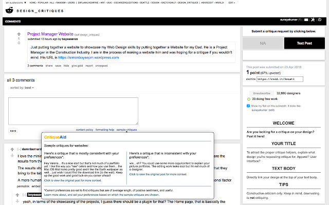 CritiqueAid from Chrome web store to be run with OffiDocs Chromium online CritiqueAid from Chrome web store to be run with OffiDocs Chromium online