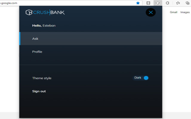 Crushbank Extension from Chrome web store to be run with OffiDocs Chromium online Crushbank Extension from Chrome web store to be run with OffiDocs Chromium online