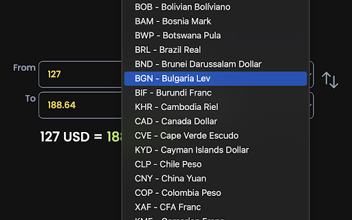 Currency Now from Chrome web store to be run with OffiDocs Chromium online Currency Now from Chrome web store to be run with OffiDocs Chromium online