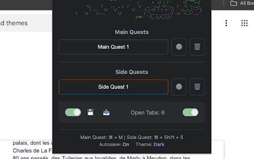CyberQuest from Chrome web store to be run with OffiDocs Chromium online CyberQuest from Chrome web store to be run with OffiDocs Chromium online