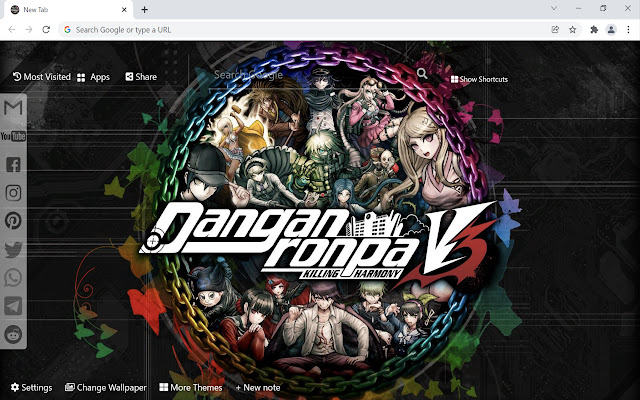 Danganronpa V3 Wallpaper New Tab from Chrome web store to be run with OffiDocs Chromium online Danganronpa V3 Wallpaper New Tab from Chrome web store to be run with OffiDocs Chromium online