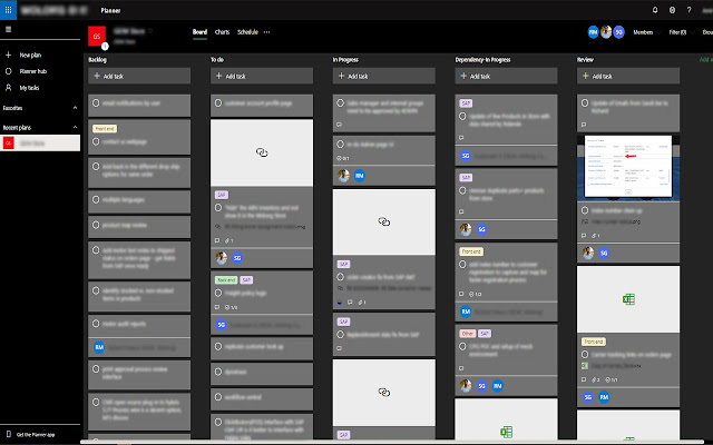 Dark Theme for Planner Web App from Chrome web store to be run with OffiDocs Chromium online Dark Theme for Planner Web App from Chrome web store to be run with OffiDocs Chromium online
