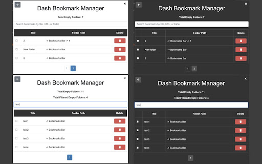 Dash Bookmark Manager from Chrome web store to be run with OffiDocs Chromium online Dash Bookmark Manager from Chrome web store to be run with OffiDocs Chromium online