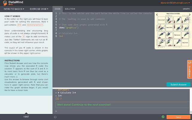 DataCamp from Chrome web store to be run with OffiDocs Chromium online DataCamp from Chrome web store to be run with OffiDocs Chromium online