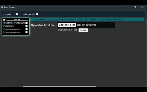 DataToWeb from Chrome web store to be run with OffiDocs Chromium online DataToWeb from Chrome web store to be run with OffiDocs Chromium online