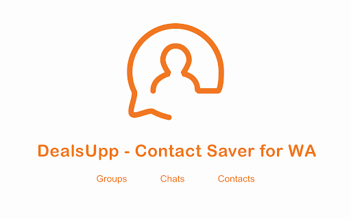 DealsUpp Contact Saver for WA from Chrome web store to be run with OffiDocs Chromium online DealsUpp Contact Saver for WA from Chrome web store to be run with OffiDocs Chromium online