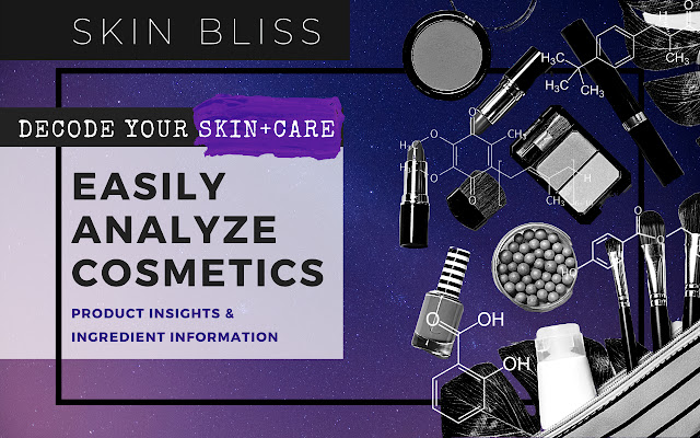 Decode your skincare with Skin Bliss from Chrome web store to be run with OffiDocs Chromium online Decode your skincare with Skin Bliss from Chrome web store to be run with OffiDocs Chromium online