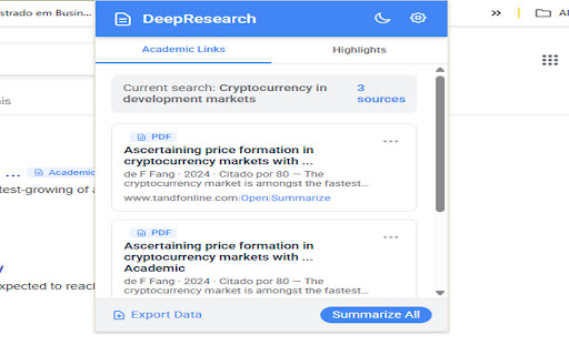 Deep Research from Chrome web store to be run with OffiDocs Chromium online Deep Research from Chrome web store to be run with OffiDocs Chromium online