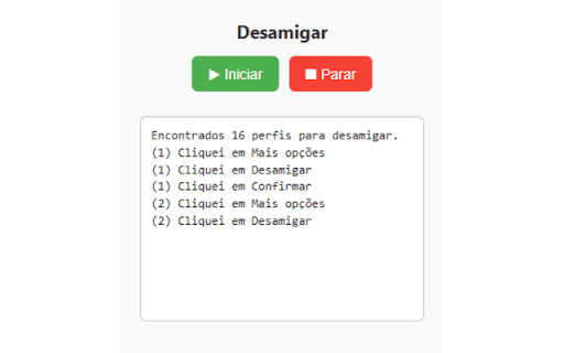 Desamigar Automático Facebook Friend Remover from Chrome web store to be run with OffiDocs Chromium online Desamigar Automático Facebook Friend Remover from Chrome web store to be run with OffiDocs Chromium online