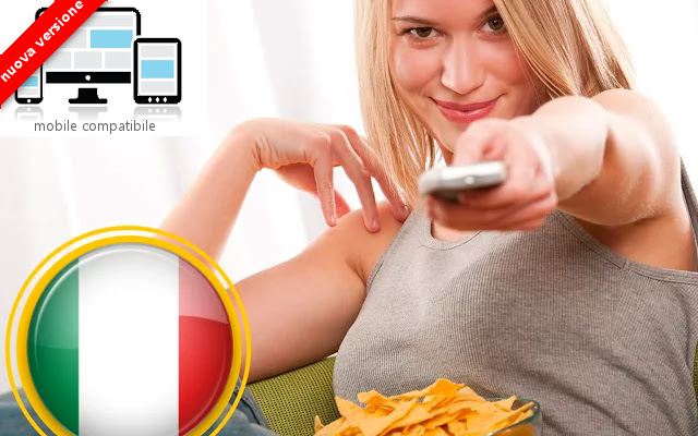 DIRETTA TV ITALIANA IN STREAMING from Chrome web store to be run with OffiDocs Chromium online DIRETTA TV ITALIANA IN STREAMING from Chrome web store to be run with OffiDocs Chromium online