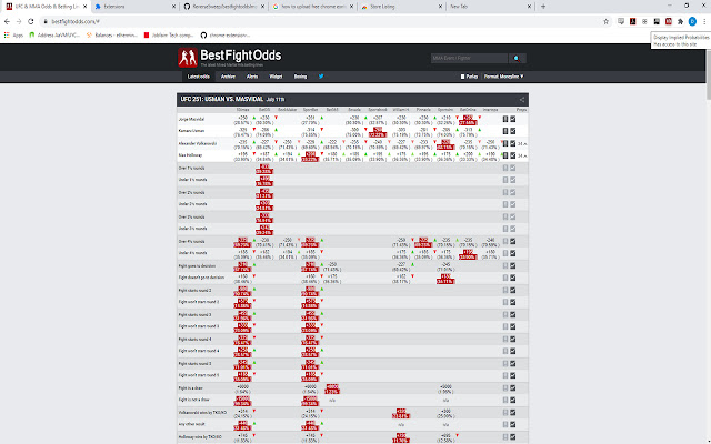 Display Implied Probabilities from Chrome web store to be run with OffiDocs Chromium online Display Implied Probabilities from Chrome web store to be run with OffiDocs Chromium online