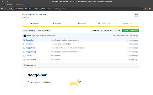 Doggo Bar from Chrome web store to be run with OffiDocs Chromium online Doggo Bar from Chrome web store to be run with OffiDocs Chromium online