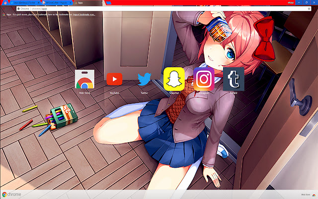 Doki Doki Literature Club! (Video Game) Anime from Chrome web store to be run with OffiDocs Chromium online Doki Doki Literature Club! (Video Game) Anime from Chrome web store to be run with OffiDocs Chromium online