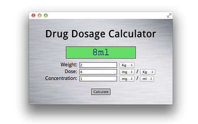 Dosage from Chrome web store to be run with OffiDocs Chromium online Dosage from Chrome web store to be run with OffiDocs Chromium online