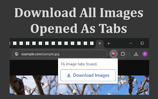 Download Image in Tabs from Chrome web store to be run with OffiDocs Chromium online Download Image in Tabs from Chrome web store to be run with OffiDocs Chromium online