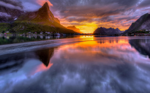 Dramatic Sunset Over a Fjord from Chrome web store to be run with OffiDocs Chromium online Dramatic Sunset Over a Fjord from Chrome web store to be run with OffiDocs Chromium online