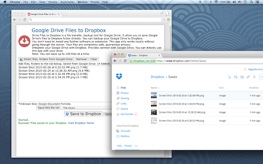Drive Files to Dropbox™ from Chrome web store to be run with OffiDocs Chromium online Drive Files to Dropbox™ from Chrome web store to be run with OffiDocs Chromium online