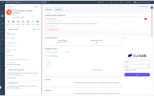 Duotalk para Hubspot from Chrome web store to be run with OffiDocs Chromium online Duotalk para Hubspot from Chrome web store to be run with OffiDocs Chromium online