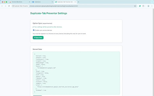 Duplicate Tabs Preventor from Chrome web store to be run with OffiDocs Chromium online Duplicate Tabs Preventor from Chrome web store to be run with OffiDocs Chromium online