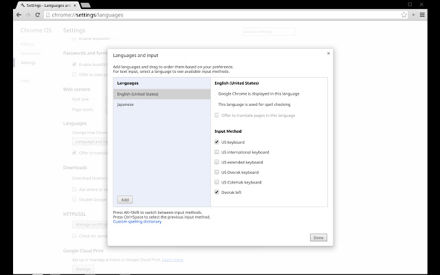 Dvorak left from Chrome web store to be run with OffiDocs Chromium online Dvorak left from Chrome web store to be run with OffiDocs Chromium online