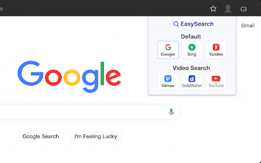 Easy Search from Chrome web store to be run with OffiDocs Chromium online Easy Search from Chrome web store to be run with OffiDocs Chromium online