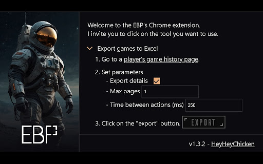 EBP EVA Battle Plan from Chrome web store to be run with OffiDocs Chromium online EBP EVA Battle Plan from Chrome web store to be run with OffiDocs Chromium online