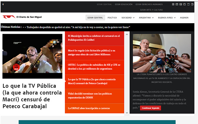 EDSM El Diario de San Miguel from Chrome web store to be run with OffiDocs Chromium online EDSM El Diario de San Miguel from Chrome web store to be run with OffiDocs Chromium online