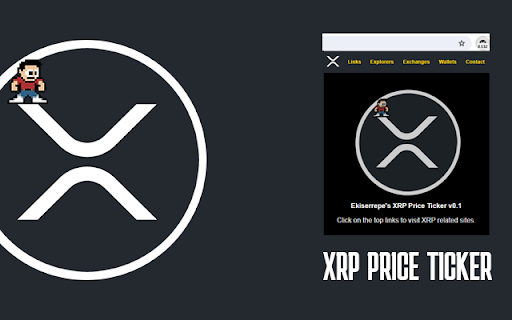 Ekiserrepes XRP Price Ticker from Chrome web store to be run with OffiDocs Chromium online Ekiserrepes XRP Price Ticker from Chrome web store to be run with OffiDocs Chromium online