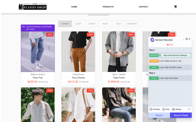 Element Recorder from Chrome web store to be run with OffiDocs Chromium online Element Recorder from Chrome web store to be run with OffiDocs Chromium online