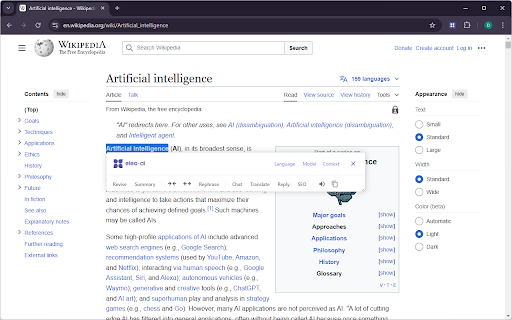 Eleo AI Assistant from Chrome web store to be run with OffiDocs Chromium online Eleo AI Assistant from Chrome web store to be run with OffiDocs Chromium online