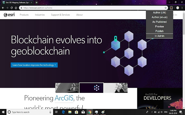 Esri AEM Chrome Extension from Chrome web store to be run with OffiDocs Chromium online Esri AEM Chrome Extension from Chrome web store to be run with OffiDocs Chromium online