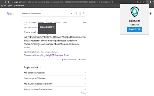 EtherLens from Chrome web store to be run with OffiDocs Chromium online EtherLens from Chrome web store to be run with OffiDocs Chromium online