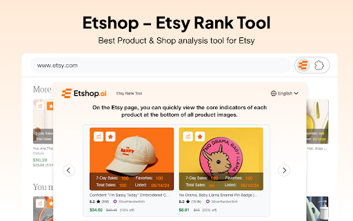 Etshop Etsy™ Rank Tool from Chrome web store to be run with OffiDocs Chromium online Etshop Etsy™ Rank Tool from Chrome web store to be run with OffiDocs Chromium online