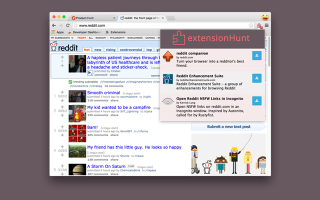 ExtensionHunt from Chrome web store to be run with OffiDocs Chromium online ExtensionHunt from Chrome web store to be run with OffiDocs Chromium online