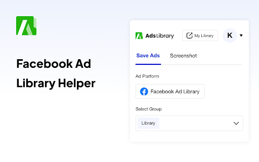 Facebook, TikTok Ad Library Helper from Chrome web store to be run with OffiDocs Chromium online Facebook, TikTok Ad Library Helper from Chrome web store to be run with OffiDocs Chromium online