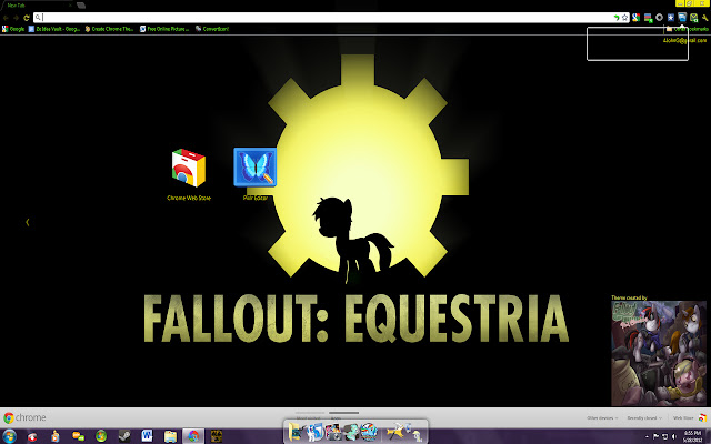 Fallout Equestria theme from Chrome web store to be run with OffiDocs Chromium online Fallout Equestria theme from Chrome web store to be run with OffiDocs Chromium online