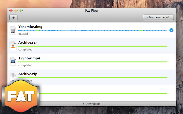 Fat Pipe Downloader for Mac from Chrome web store to be run with OffiDocs Chromium online Fat Pipe Downloader for Mac from Chrome web store to be run with OffiDocs Chromium online