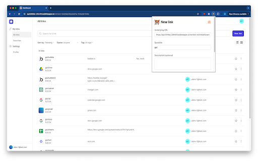 Fauxlinks from Chrome web store to be run with OffiDocs Chromium online Fauxlinks from Chrome web store to be run with OffiDocs Chromium online