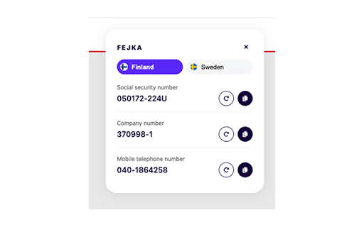 Fejka from Chrome web store to be run with OffiDocs Chromium online Fejka from Chrome web store to be run with OffiDocs Chromium online